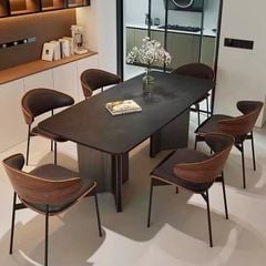 Bàn ăn mặt đá nhập khẩu BA0173