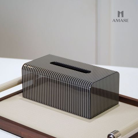 Hộp Đựng Khăn Giấy Sọc Piano