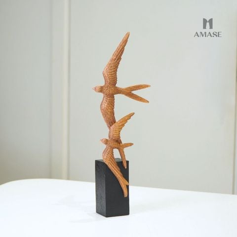 Decor Flying Birds On Stand