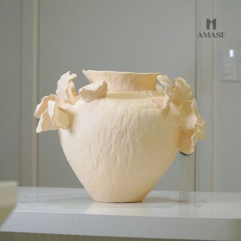 Lọ Hoa Gốm Bloom Petal Ceramic