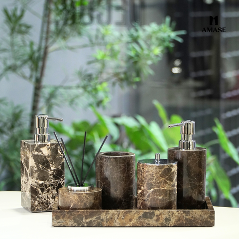 Set Nhà Tắm Dark Mocha