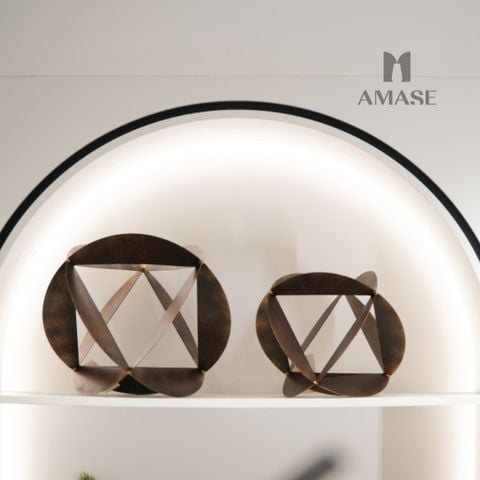 Quả Cầu Decor Kim Loại_Country Style