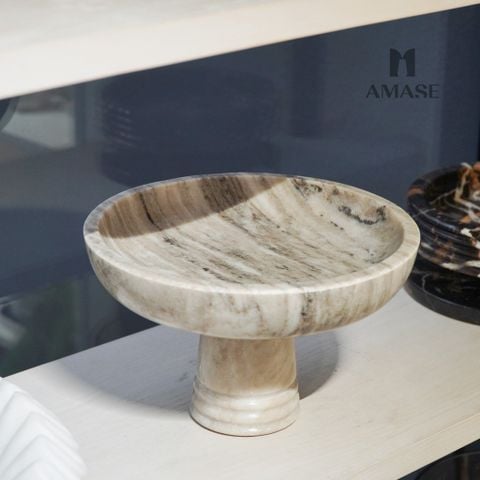 Khay Đá Marble Phối Chân