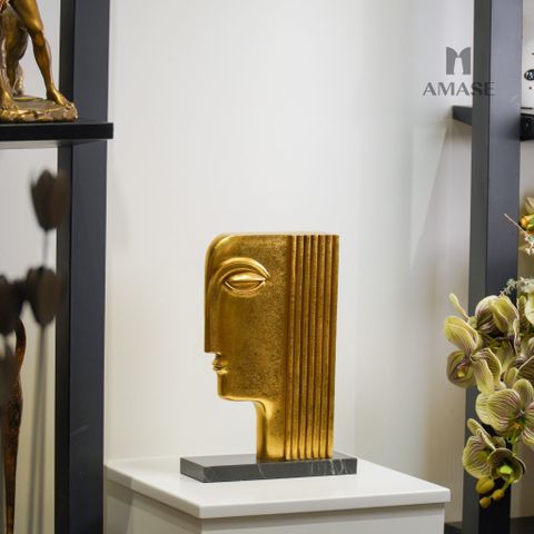 Tượng Decor Golden Face