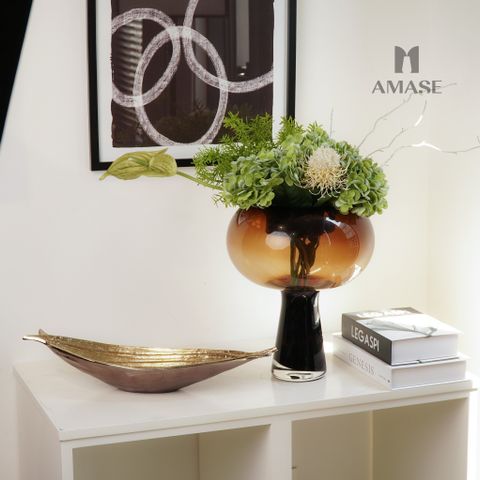 Lọ Hoa Thủy Tinh Phối Chân