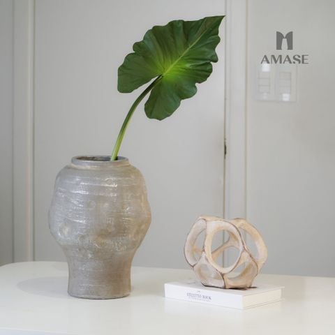 Lọ Hoa Gốm Sương Cổ