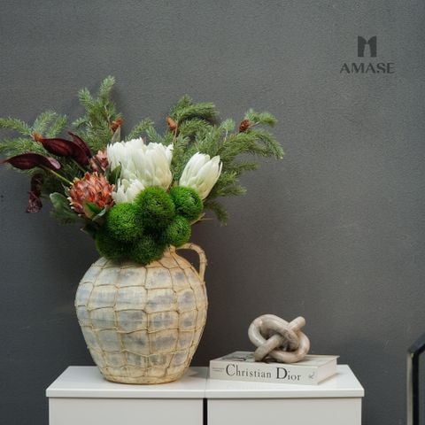 Lọ Gốm Vintage Quai_Country Style