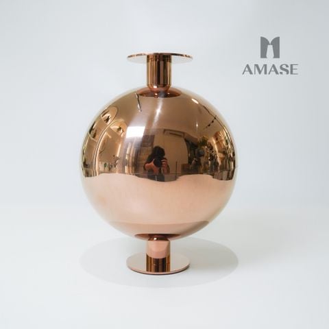 Tô Thép Phối Nắp Phong Cách Bắc Âu  Màu Gold