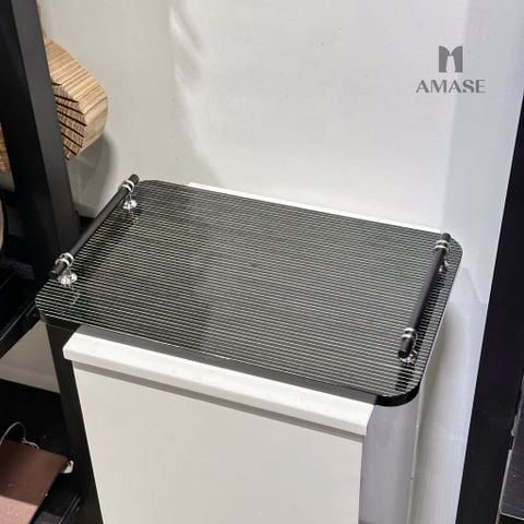 Khay Trang Trí Chữ Nhật Sọc Piano