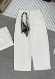  HQJeans® Quần jeans nữ dáng boy rộng dáng bom chất jeans mềm mịn co giãn màu mới HQ251 
