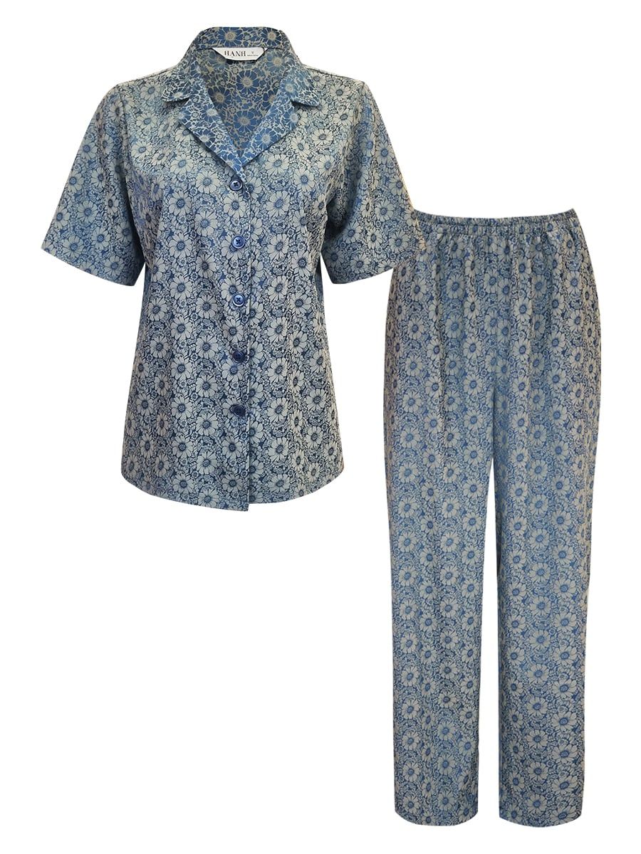  HẠNH - Đồ bộ chất liệu gấm 0437/6.51 