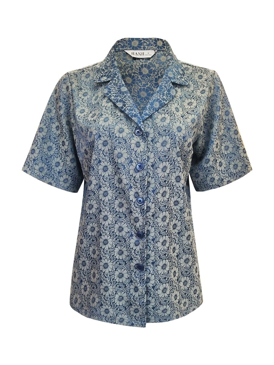  HẠNH - Đồ bộ chất liệu gấm 0437/6.51 