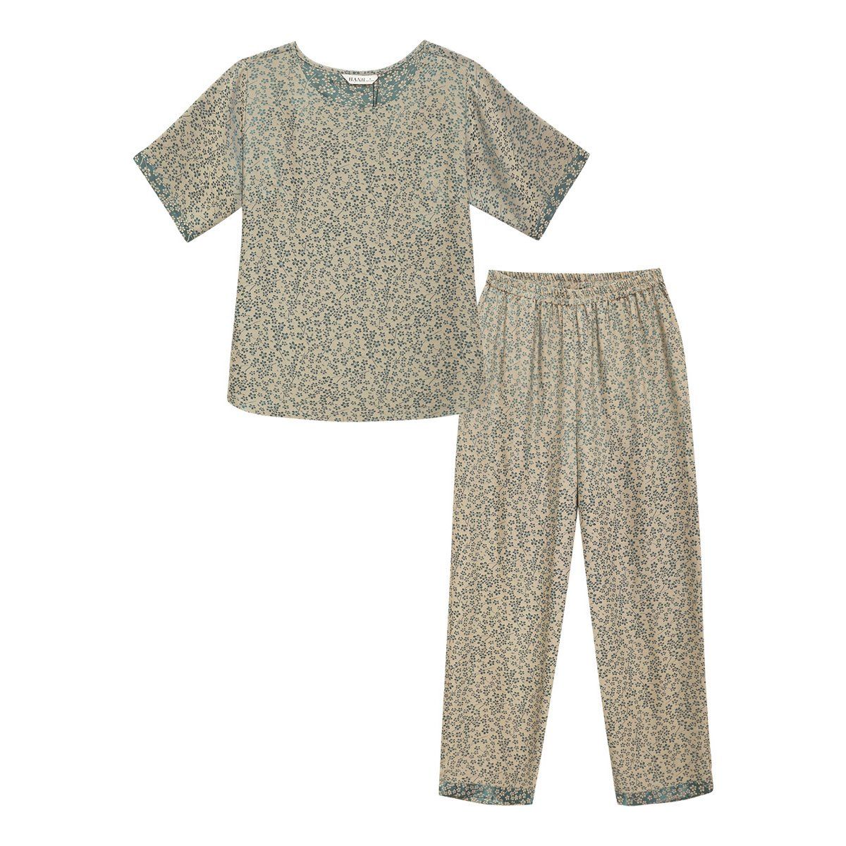  HẠNH - Bộ quần trung niên mặc nhà chất liệu gấm 0470/5.424 