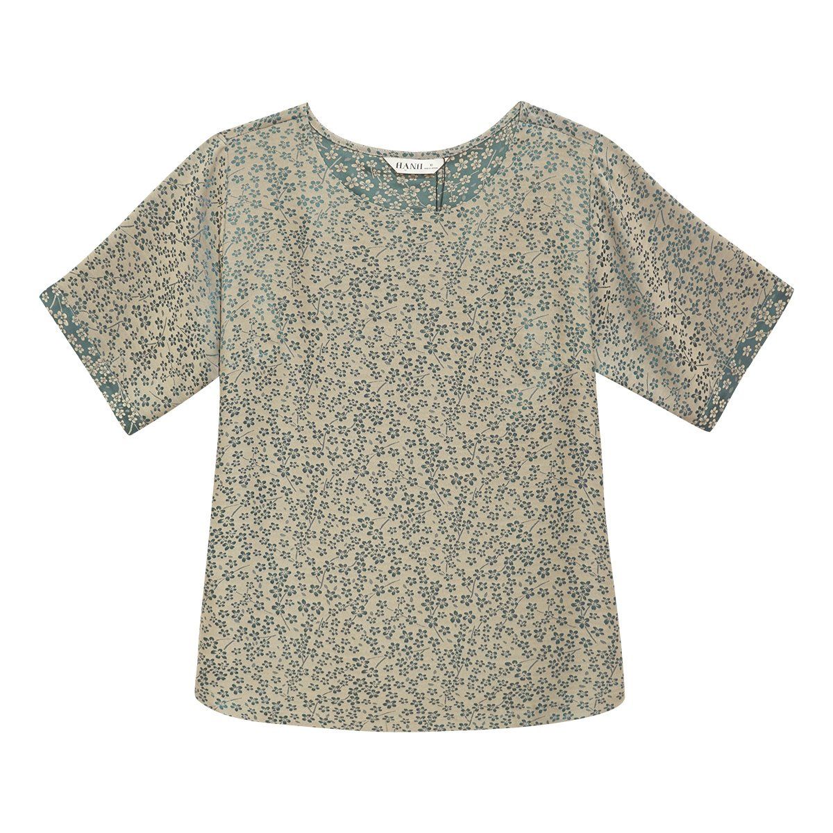  HẠNH - Bộ quần trung niên mặc nhà chất liệu gấm 0470/5.424 