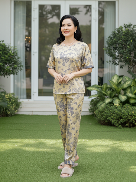  HẠNH - Bộ quần chất liệu gấm 0470/5.504 