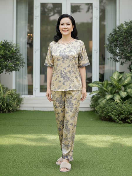  HẠNH - Bộ quần chất liệu gấm 0470/5.504 