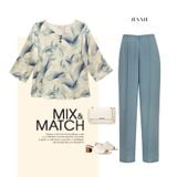  HẠNH - Quần dài đằng sau lưng thun khóa giọt nước chất liệu Lụa Latin 0804/5.525 