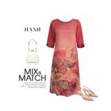  HẠNH - Đầm kiểu chất liệu lụa 1623/5.327 