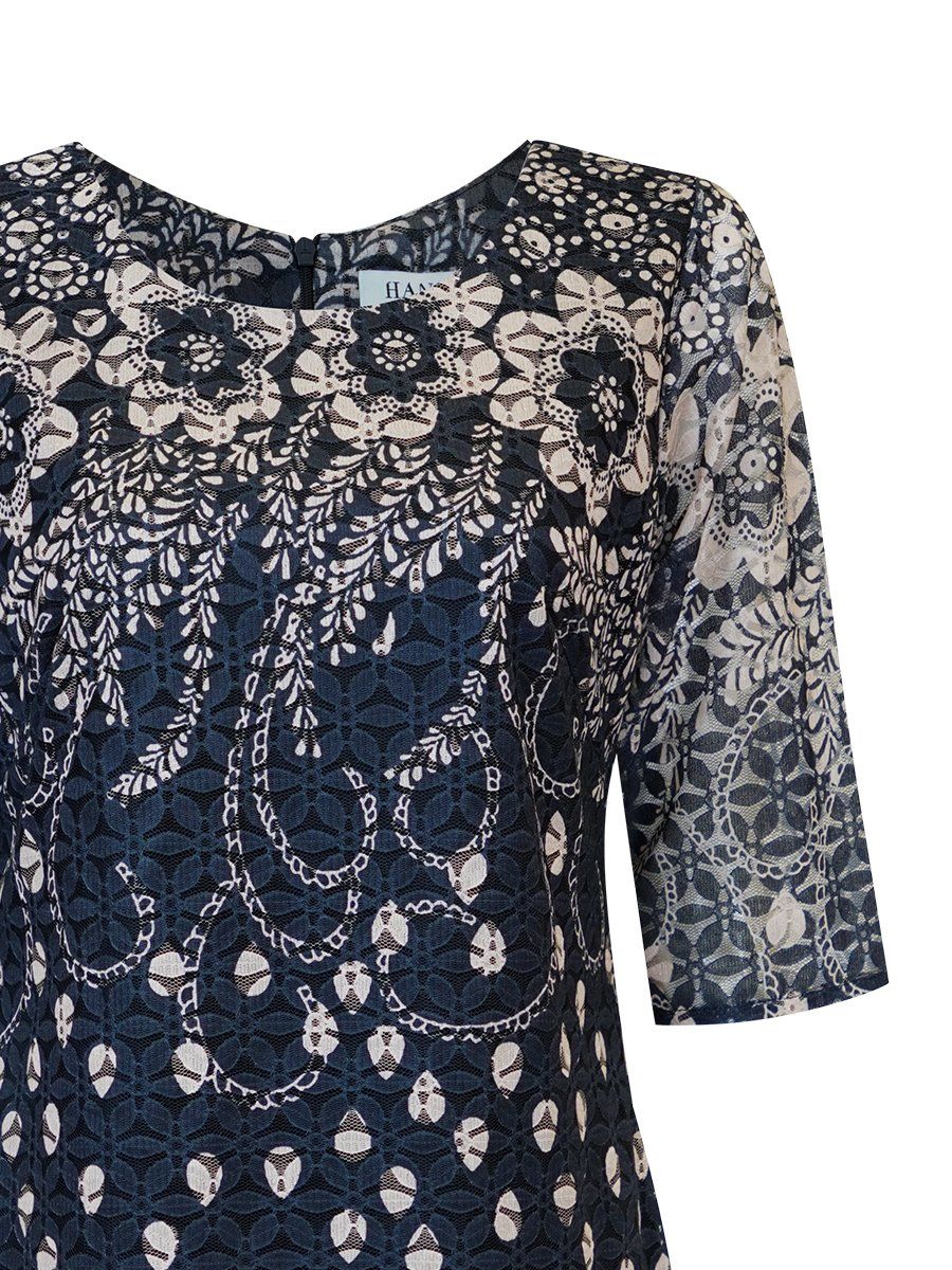  HẠNH - Đầm suông cổ tròn tay lỡ chất liệu ren có lót 1623/5.499 