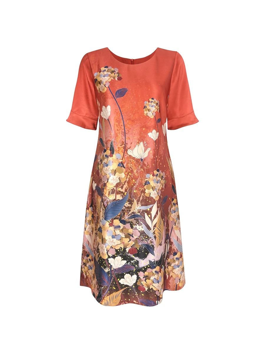  HẠNH - Đầm kiểu chất liệu lụa 1623/5.94 