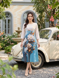  Hạnh-Đầm Kiểu TL Chất Liệu Lụa Cavan 1623/6.212 