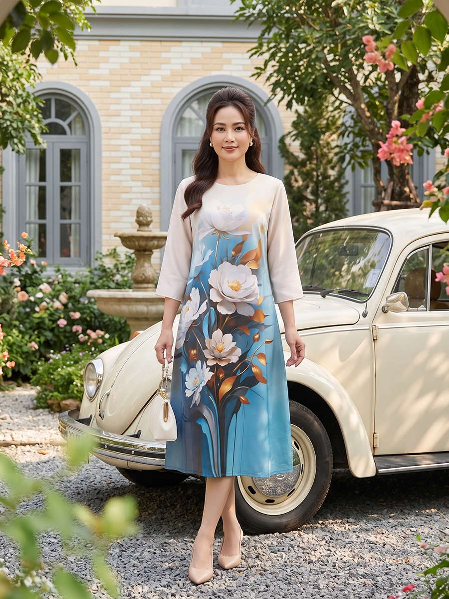  Hạnh-Đầm Kiểu TL Chất Liệu Lụa Cavan 1623/6.212 