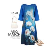  HẠNH - Đầm kiểu chất liệu lụa Cavan 1623/6.26 
