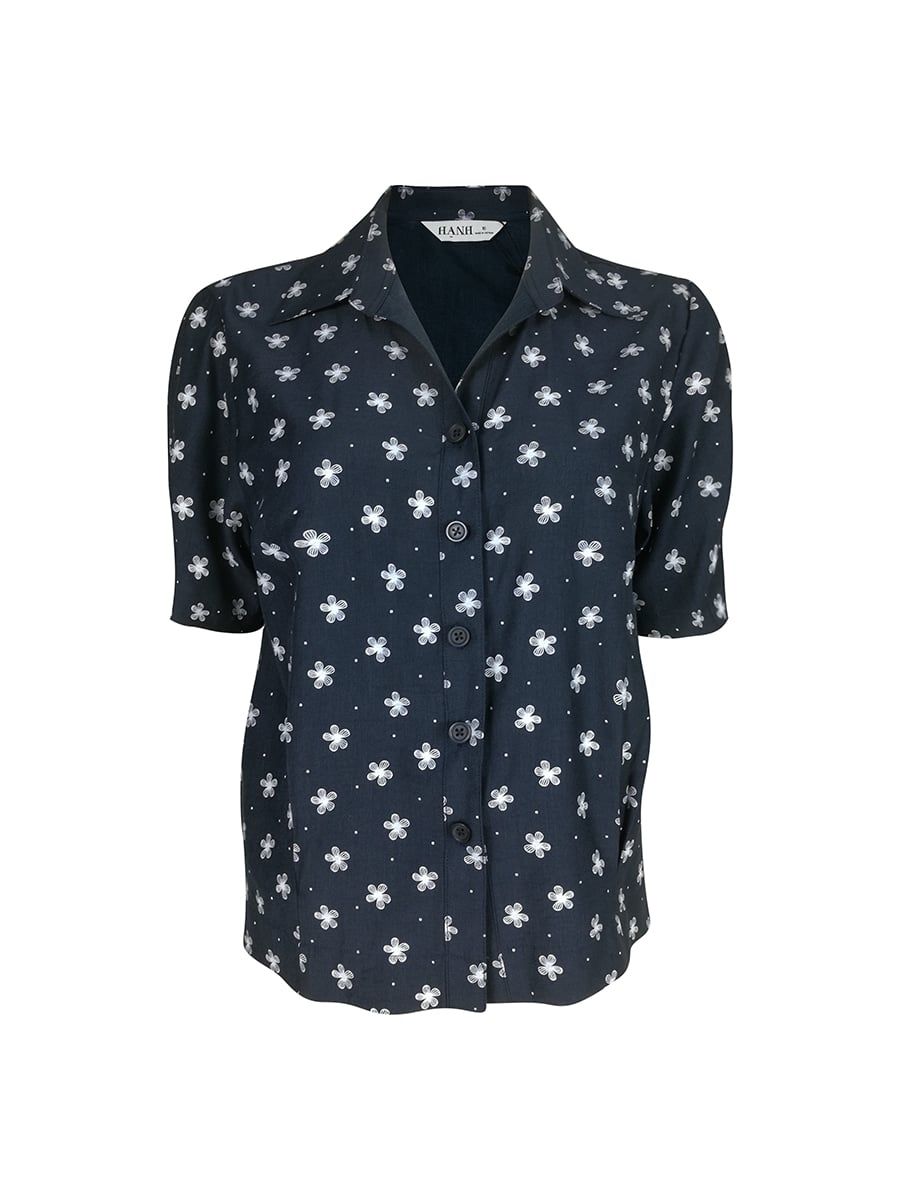  HẠNH - Áo kiểu chất liệu cotton 2453/5.130 