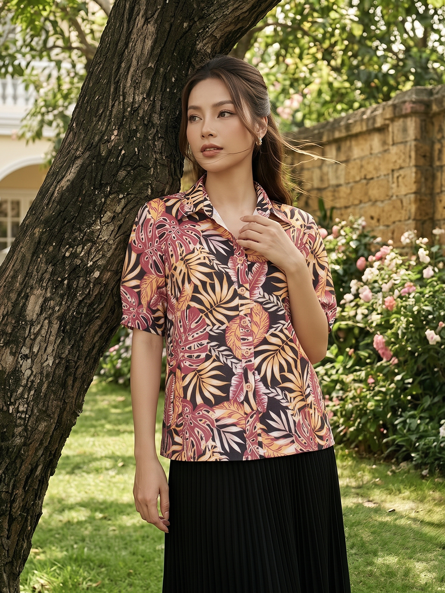  HẠNH- Áo Kiểu NT Chất Liệu Linen - 2453/6.185 
