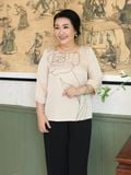  HẠNH - Áo kiểu chất liệu lụa cavan 2472/4.575 