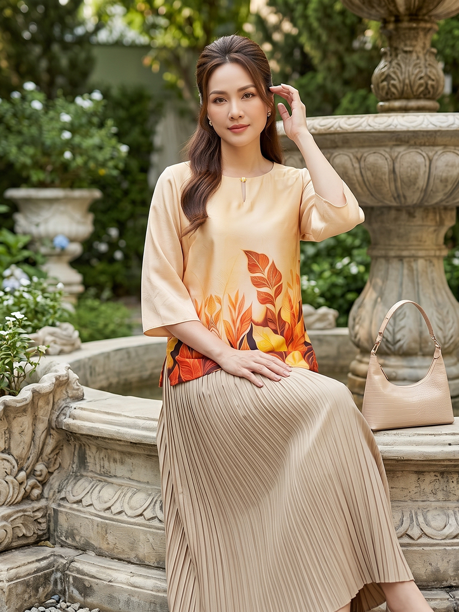  HẠNH-Áo Kiểu TL Chất Liệu Lụa Cavan - 2472/6.191 