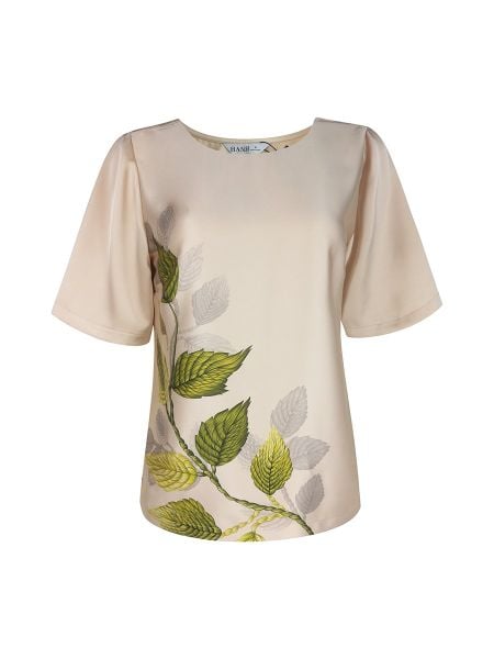  HẠNH - Áo kiểu cổ tròn chất liệu lụa Tô Châu 2491/4.306 