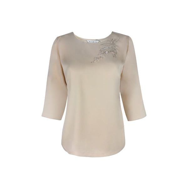  HẠNH - Áo kiểu chất liệu lụa vân sóng 2491/4.532 