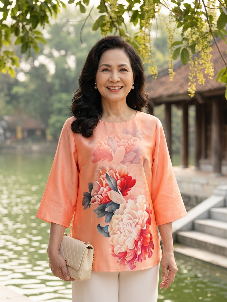  HẠNH-Áo Kiểu TL Chất Liệu Lụa Cavan 2491/6.199 