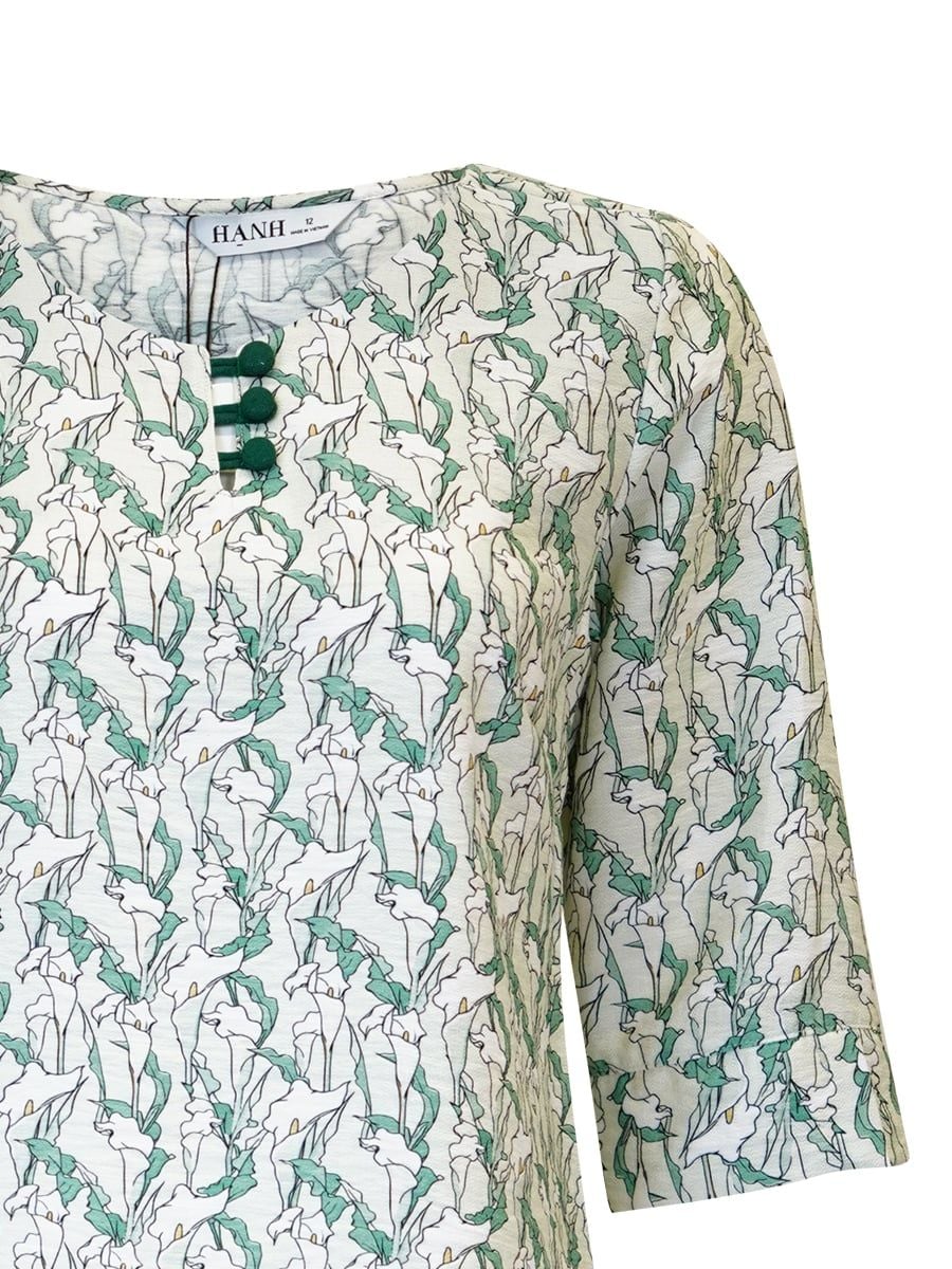  HẠNH - Áo kiểu chất liệu cotton 25417/5.514 