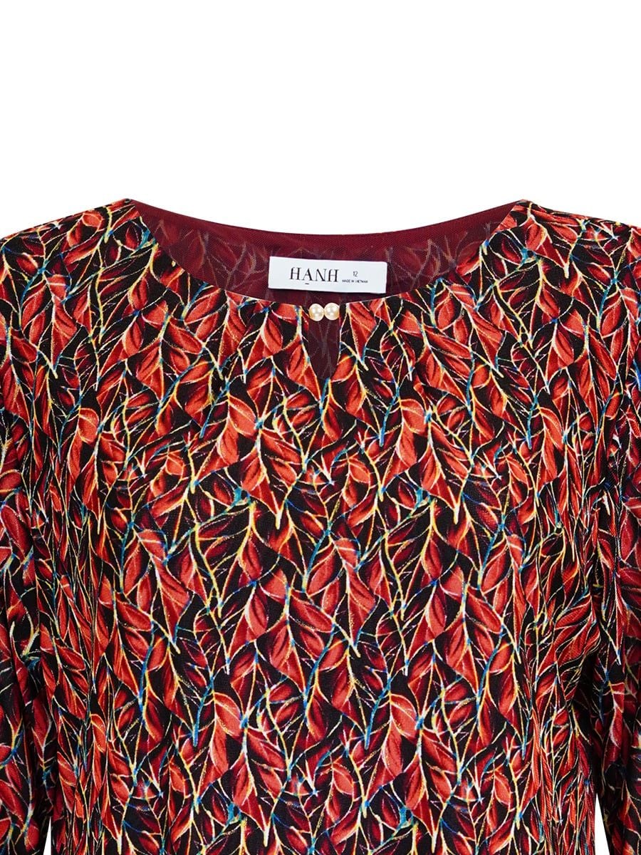  HẠNH - Áo kiểu chất liệu thun lưới 25422/5.565 