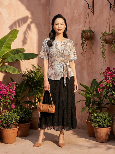  HẠNH - Áo kiểu chất liệu cotton 25426/5.548 