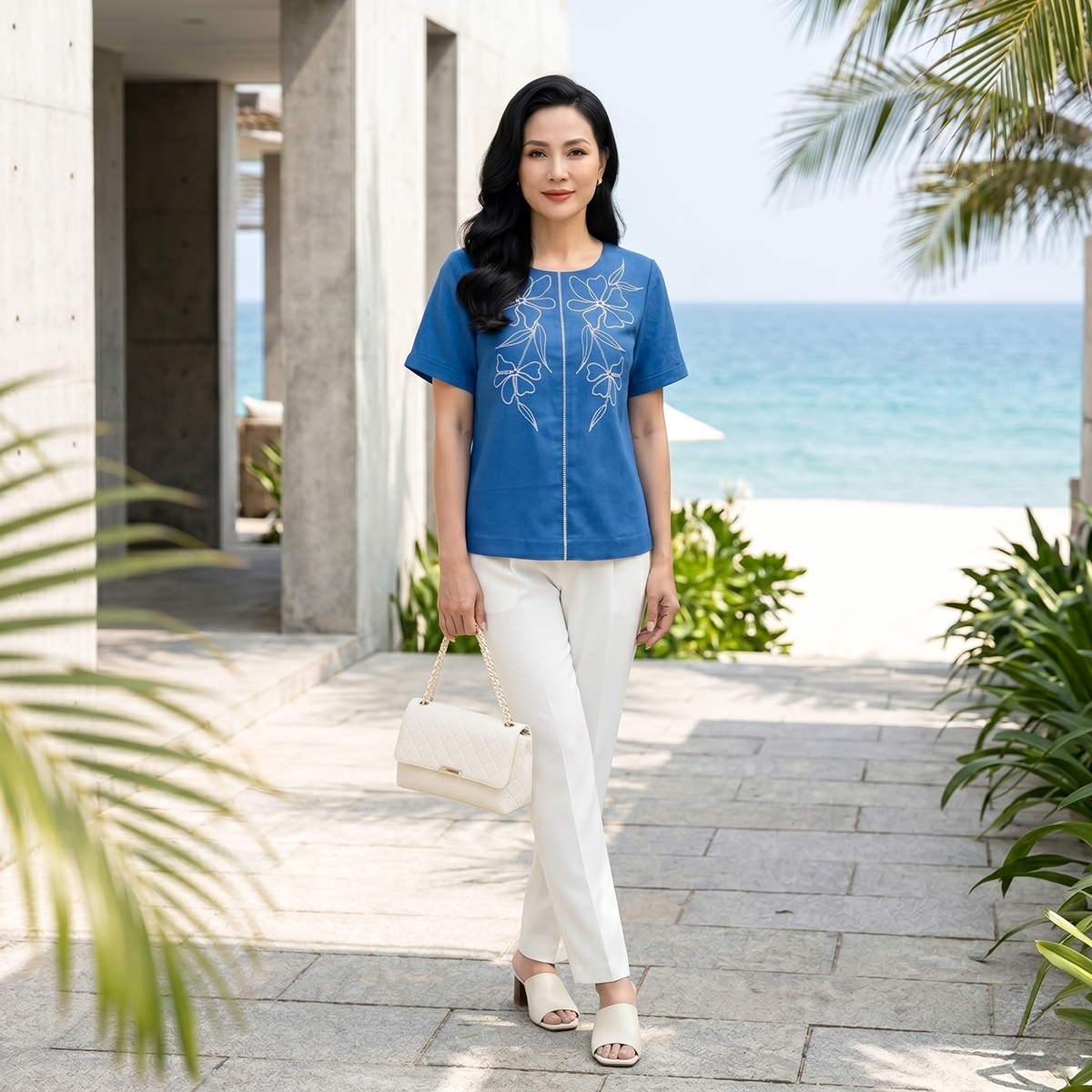  HẠNH-Áo kiểu chất liệu linen 26401/6.73 