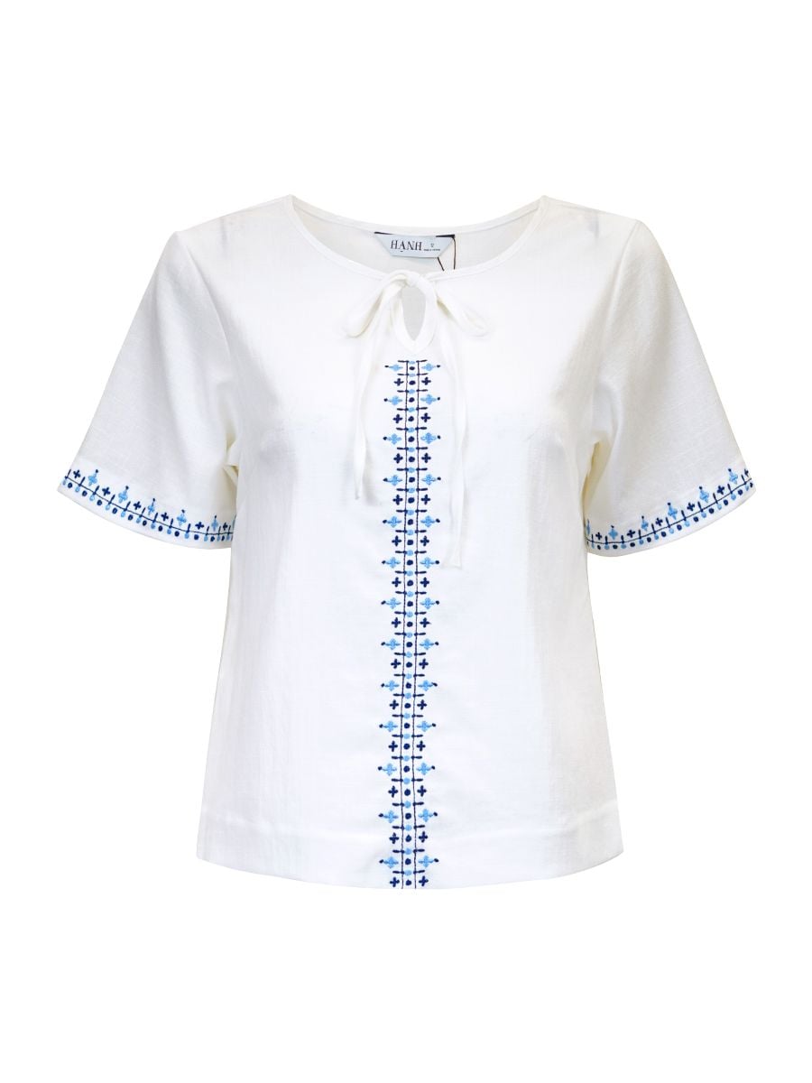  HẠNH-Áo Kiểu NT Chất Liệu Linen 26404/6.304 