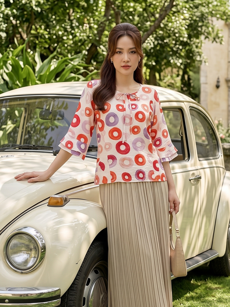 HẠNH-Áo Kiểu TL Chất Liệu Linen 26407/6.164 