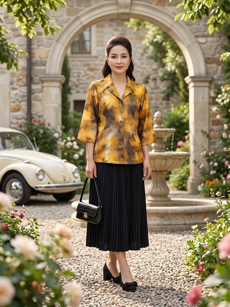  HẠNH-Áo Kiểu TL Chất Liệu Lụa Cavan 26408/6.218 