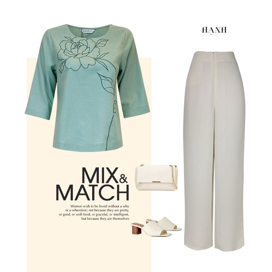  HẠNH - Áo kiểu chất liệu linen 3413/5.527 