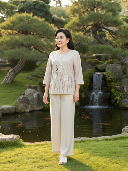  HẠNH - Áo kiểu chất liệu Linen 3413/5.575 