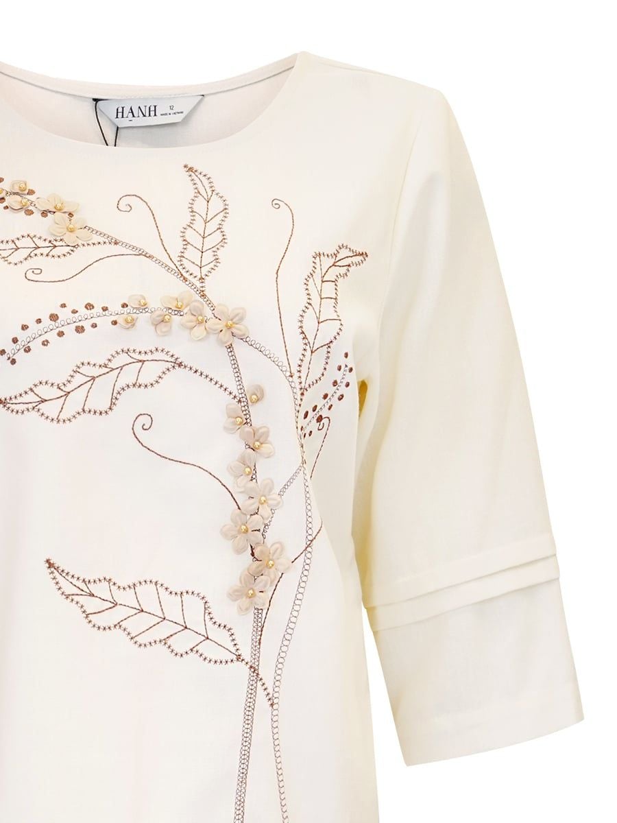  HẠNH - Áo kiểu chất liệu linen 3413/6.13 