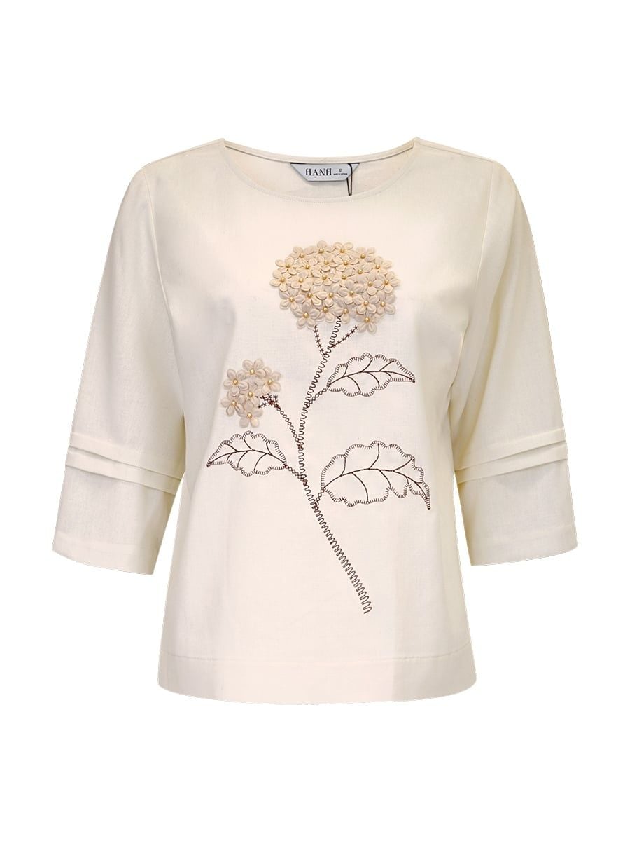  HẠNH - Áo kiểu chất liệu linen 3413/6.22 