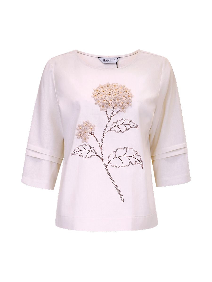  HẠNH - Áo kiểu chất liệu Linen 3413/6.23 