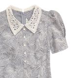  Hạnh Đầm suông cổ ren họa tiết xinh xắn, nữ tính 3610/5.364 