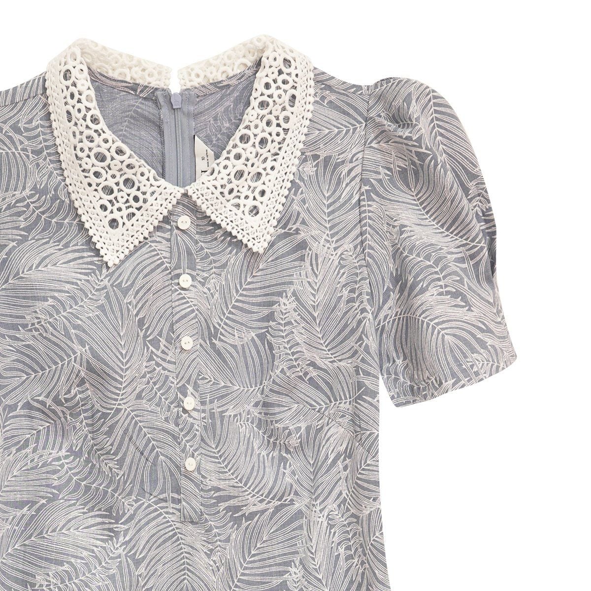  Hạnh Đầm suông cổ ren họa tiết xinh xắn, nữ tính 3610/5.364 