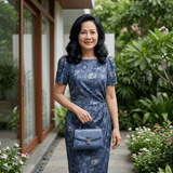  HẠNH-Đầm Kiểu NT Chất Liệu Thun Nhũ 2 Da 3633/5.363 