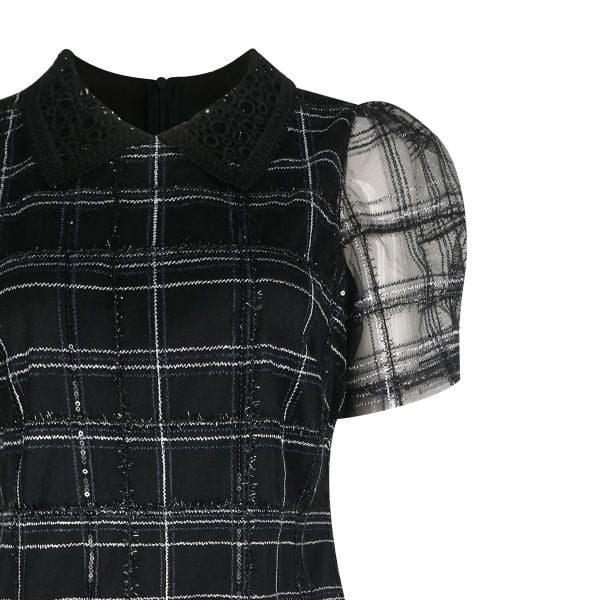  Đầm suông cổ ren họa tiết xinh xắn, nữ tính 3635/4.252 